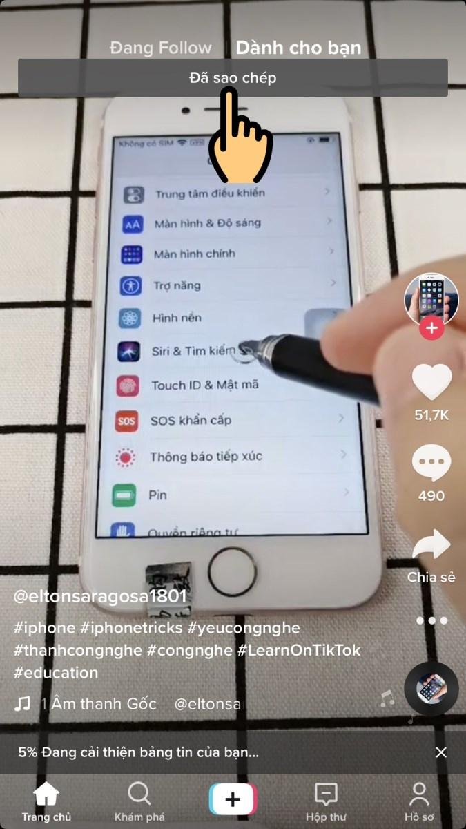 Hướng dẫn sao chép đường liên kết TikTok một cách dễ dàng Hướng dẫn sao chép đường liên kết TikTok một cách dễ dàng