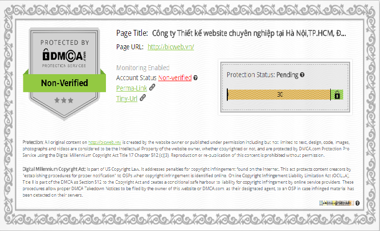 Chứng chỉ bảo vệ DMCA: Tầm quan trọng và cách áp dụng Chứng chỉ bảo vệ DMCA: Tầm quan trọng và cách áp dụng