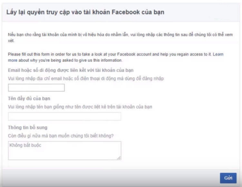 Cách khắc phục tài khoản Facebook bị vô hiệu hoá, hack đơn giản và hiệu quả Cách khắc phục tài khoản Facebook bị vô hiệu hoá, hack đơn giản và hiệu quả