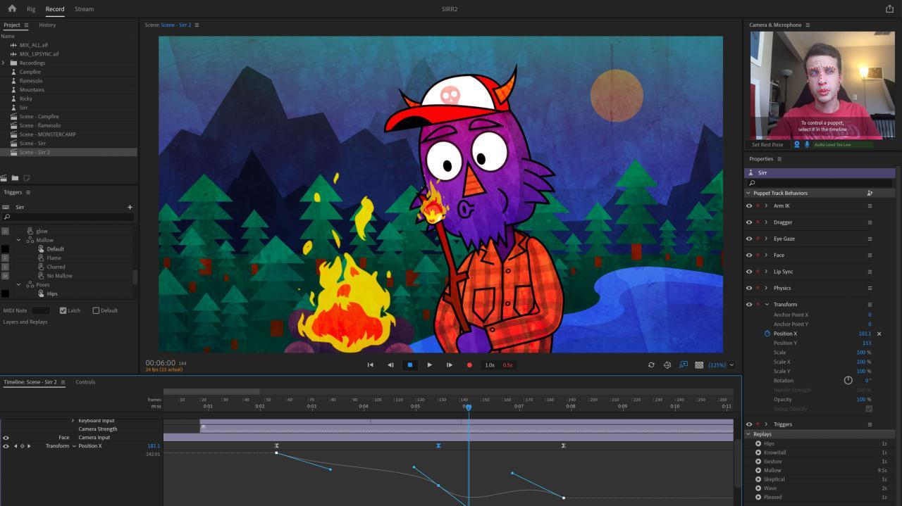 Giới thiệu Adobe Character Animator - Phần mềm làm phim hoạt hình của Adobe