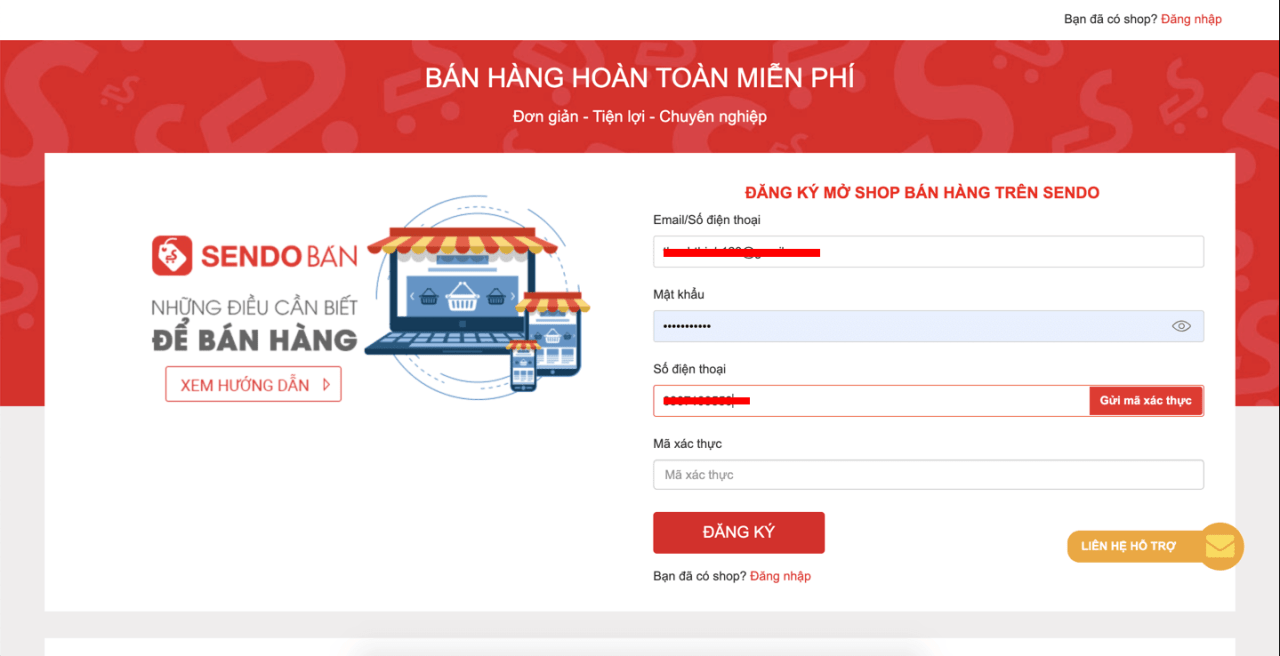 Phí bán hàng trên Sendo: tình hình hiện tại ra sao?