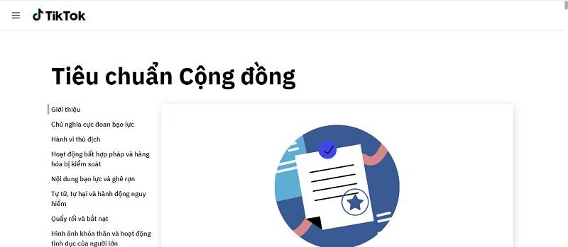 Nội dung TikTok vi phạm quy định của cộng đồng và cách khắc phục
