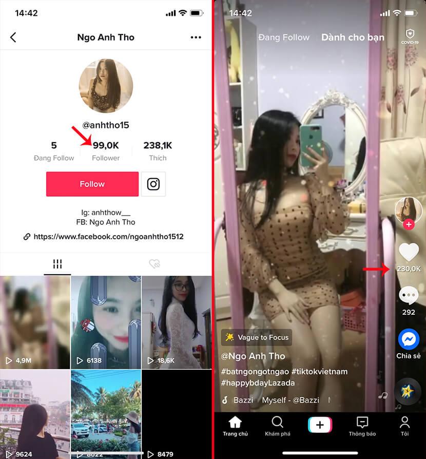Chia sẻ bí kíp tăng lượng follower trên TikTok, cách thu hút tim