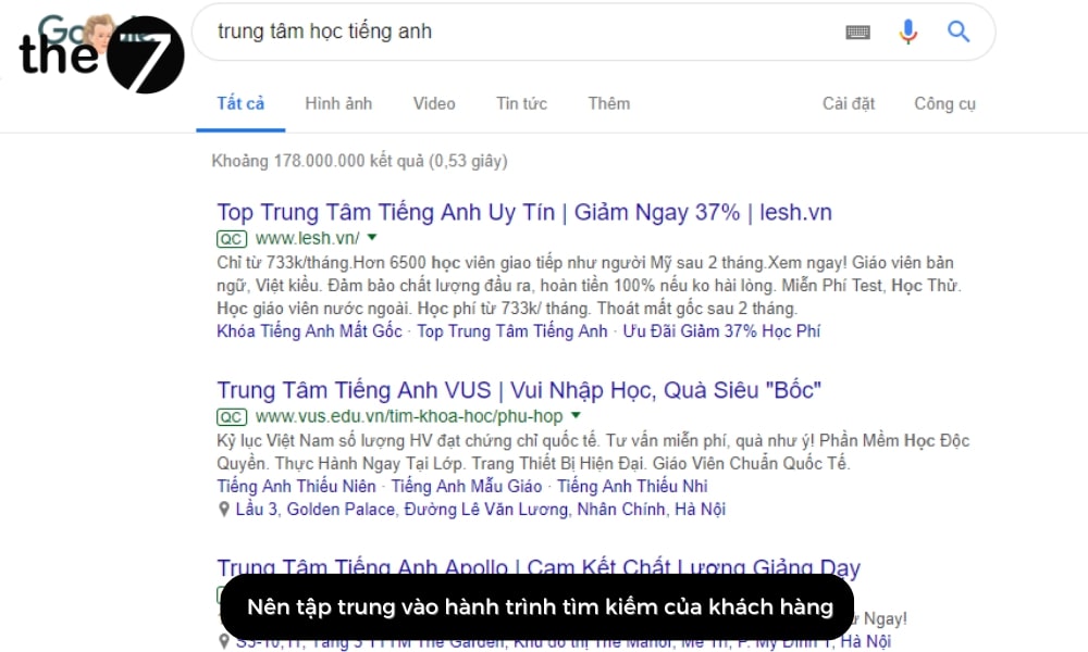 cach-viet-quang-cao-google-adwords-15-2 Từ khóa bạn chọn cho bài quảng cáo phải liên quan đến khách hàng và nhu cầu của họ