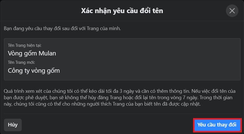 Đổi tên fanpage cho doanh nghiệp: Bước đơn giản nhưng hiệu quả
