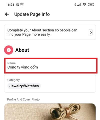 Đổi tên fanpage cho doanh nghiệp: Bước đơn giản nhưng hiệu quả