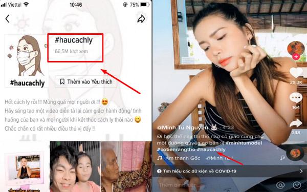 Top hashtag TikTok được yêu thích và thịnh hành nhất