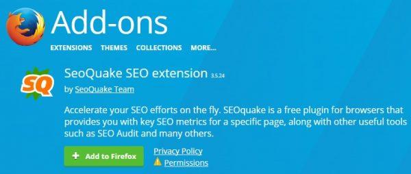 Plugin SEOquake - Công cụ tuyệt vời cho việc đánh giá SEO